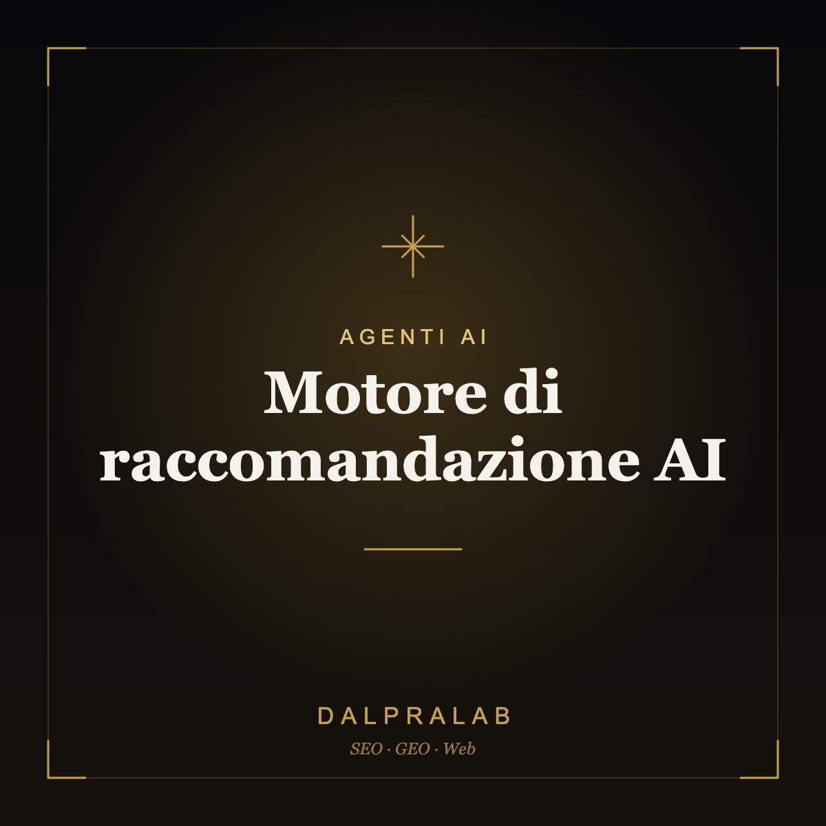 Motore di raccomandazione AI | Dalpralab