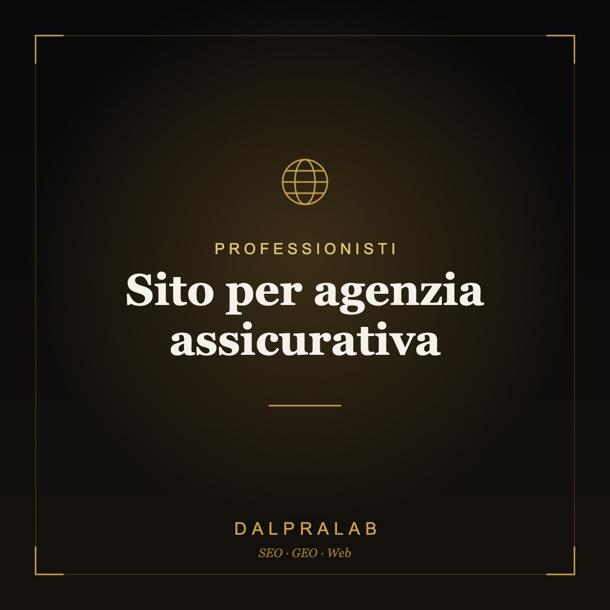 Sito per agenzia assicurativa | Dalpralab