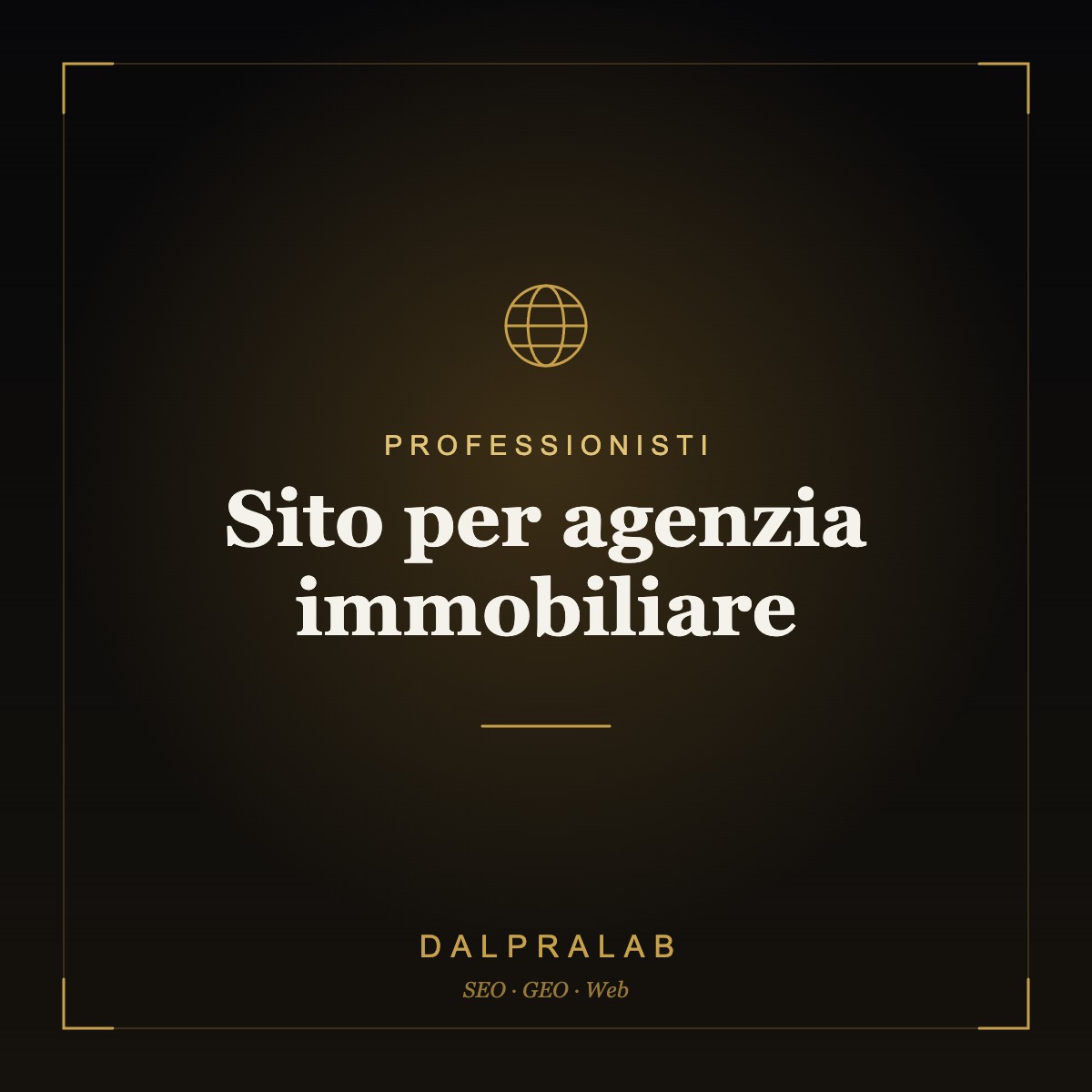 Sito per agenzia immobiliare | Dalpralab