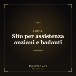 Sito per assistenza anziani e badanti | Dalpralab