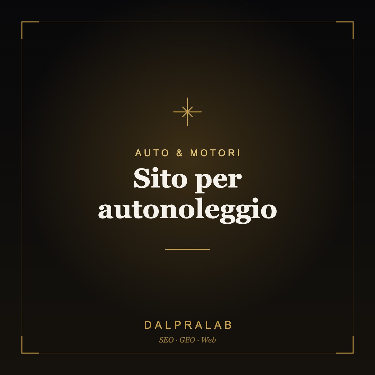 Sito per autonoleggio | Dalpralab