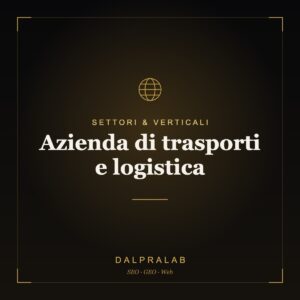 Sito per Azienda di trasporti e logistica | Dalpralab