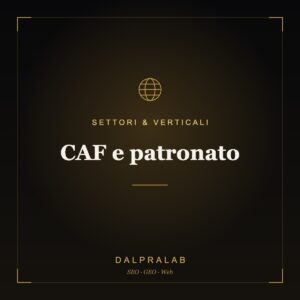 Sito per CAF e patronato | Dalpralab