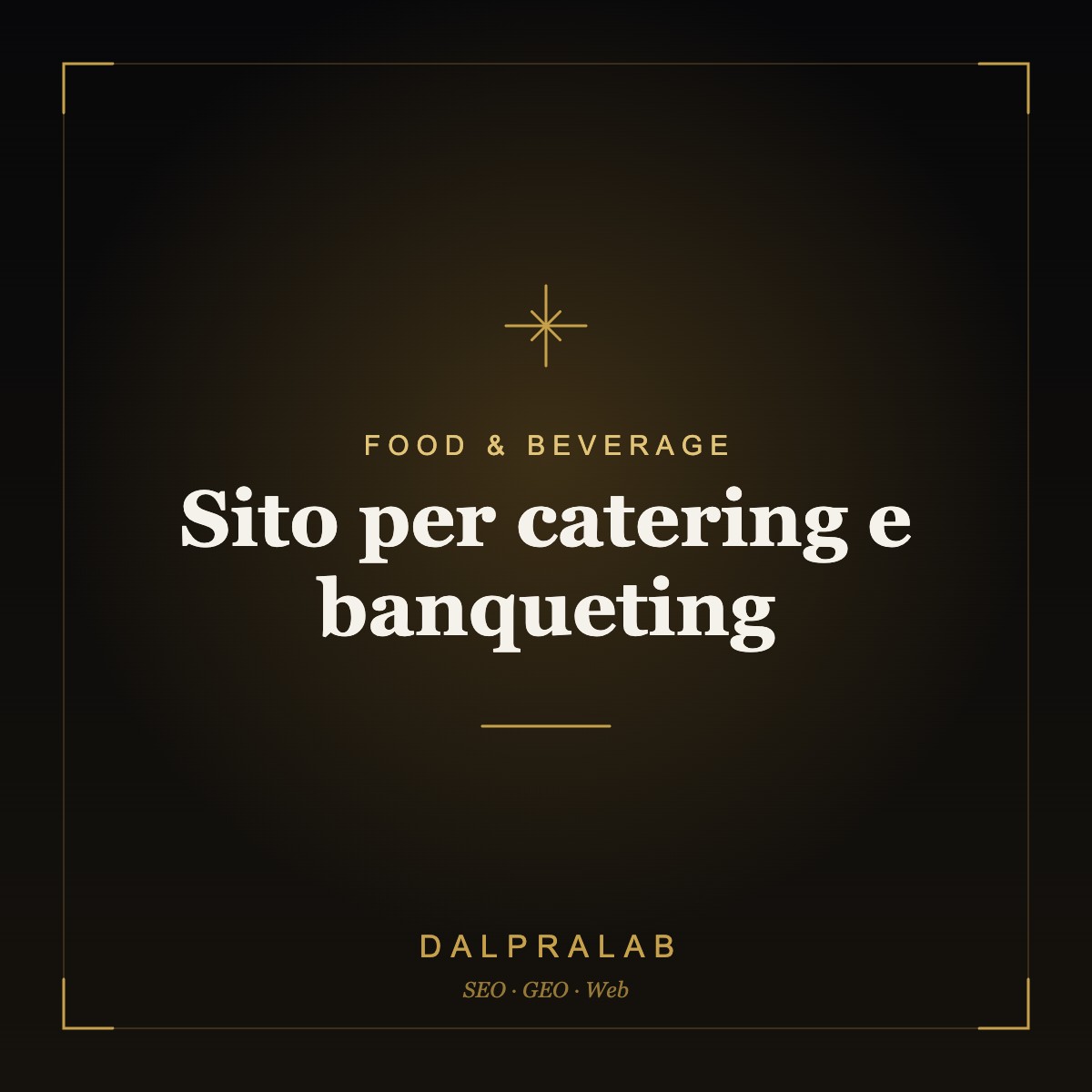 Sito per catering e banqueting | Dalpralab