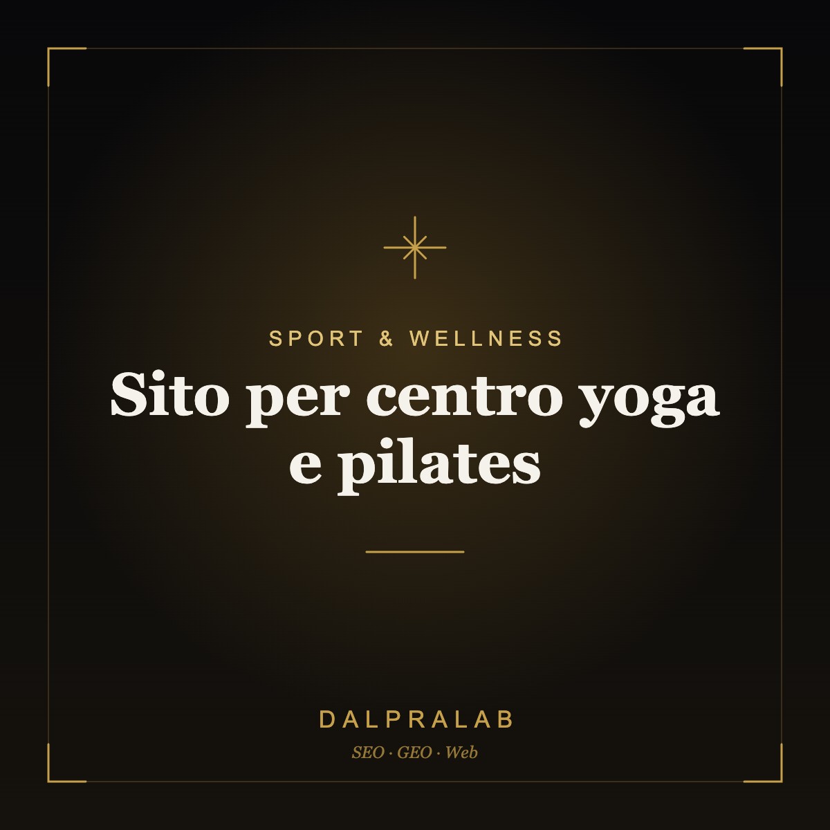 Sito per centro yoga e pilates | Dalpralab