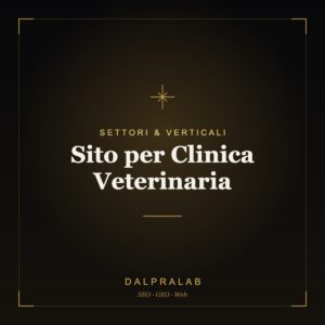 Sito per Clinica Veterinaria | Dalpralab
