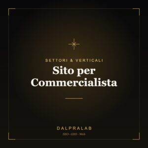 Sito per Commercialista | Dalpralab