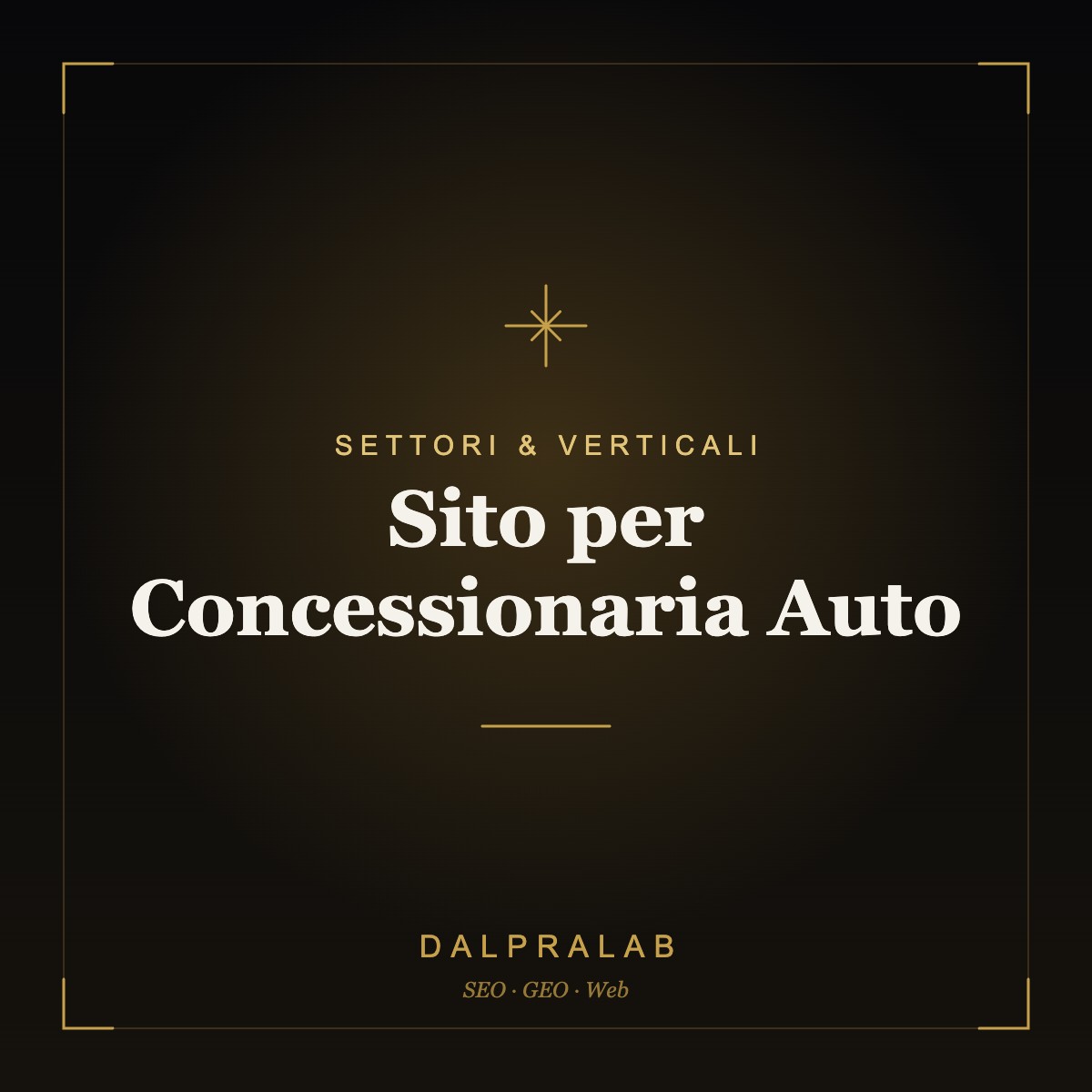 Sito per Concessionaria Auto | Dalpralab