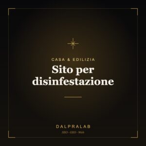 Sito per disinfestazione | Dalpralab