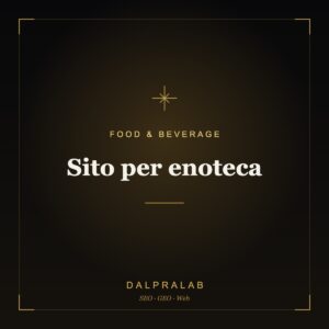 Sito per enoteca | Dalpralab