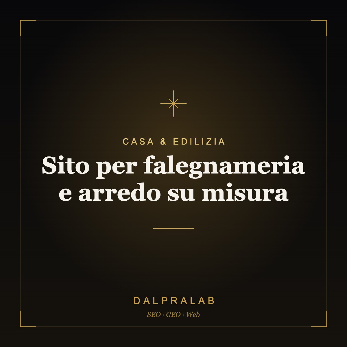 Sito per falegnameria e arredo su misura | Dalpralab