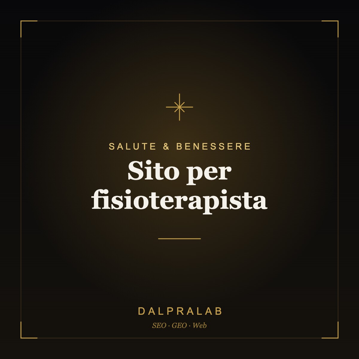 Sito per fisioterapista | Dalpralab