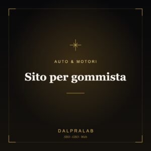 Sito per gommista | Dalpralab