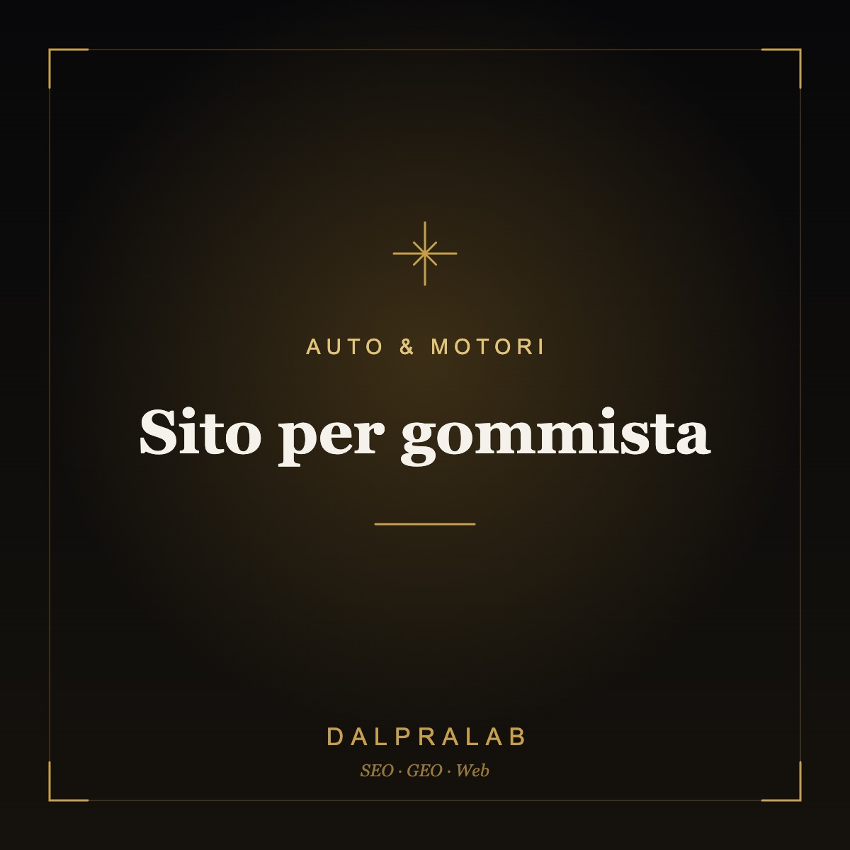 Sito per gommista | Dalpralab