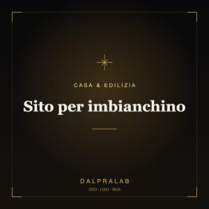 Sito per imbianchino | Dalpralab