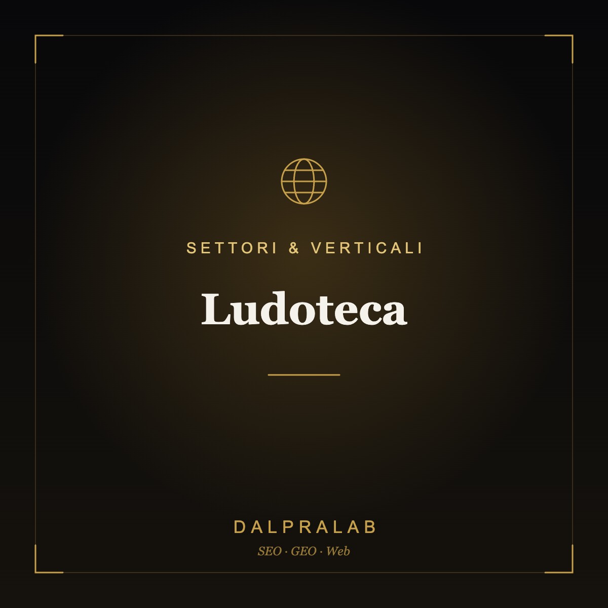 Sito per Ludoteca | Dalpralab