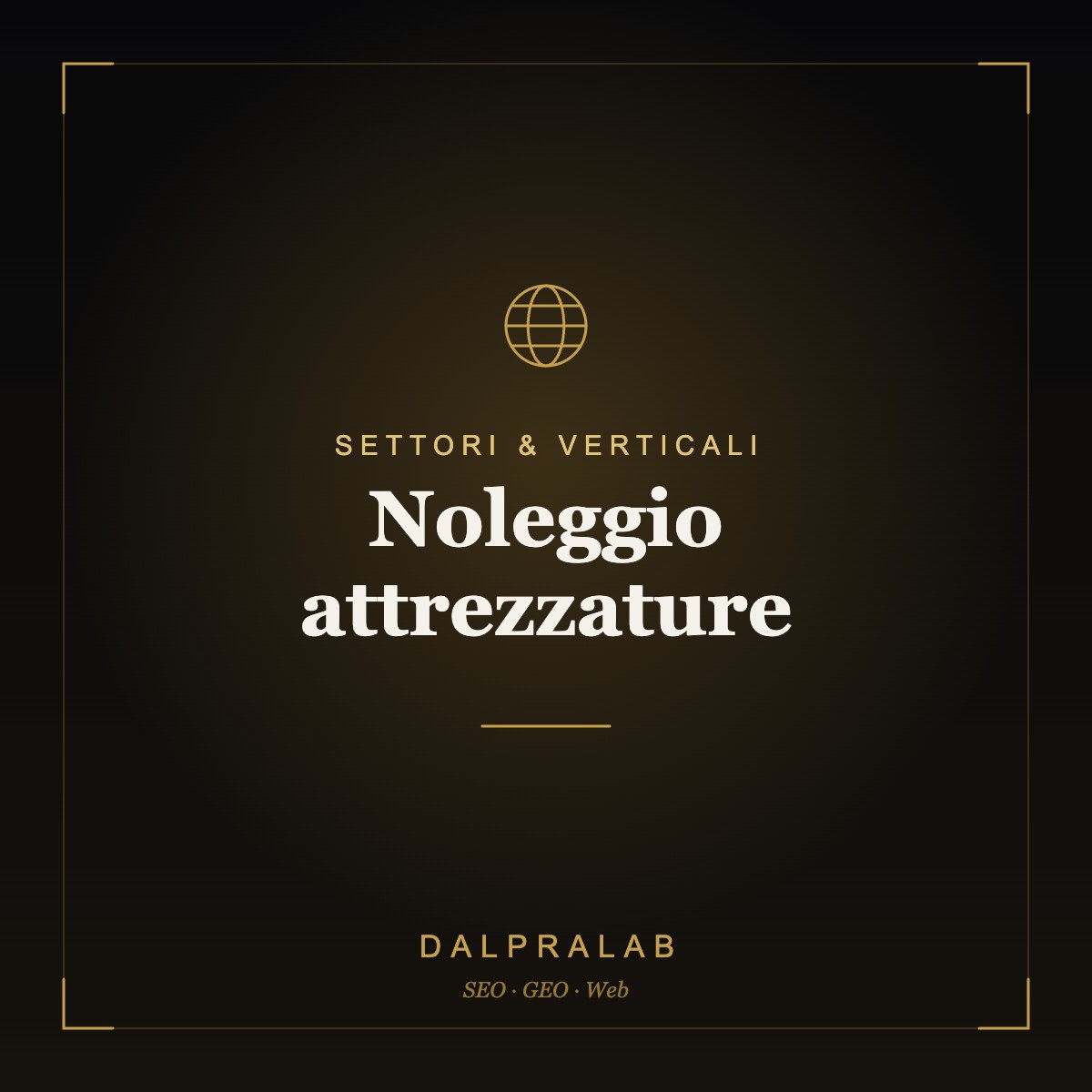 Sito per Noleggio attrezzature | Dalpralab