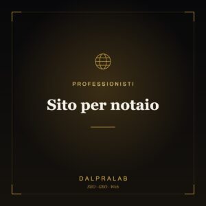 Sito per notaio | Dalpralab