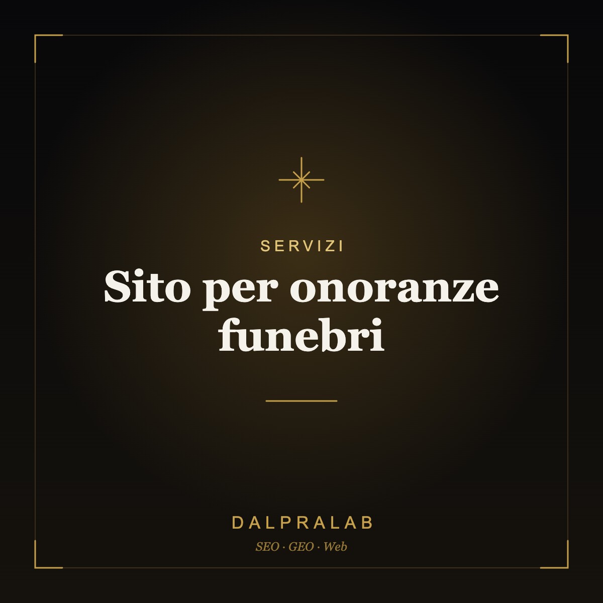 Sito per onoranze funebri | Dalpralab