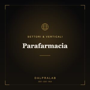 Sito per Parafarmacia | Dalpralab
