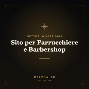 Sito per Parrucchiere e Barbershop | Dalpralab