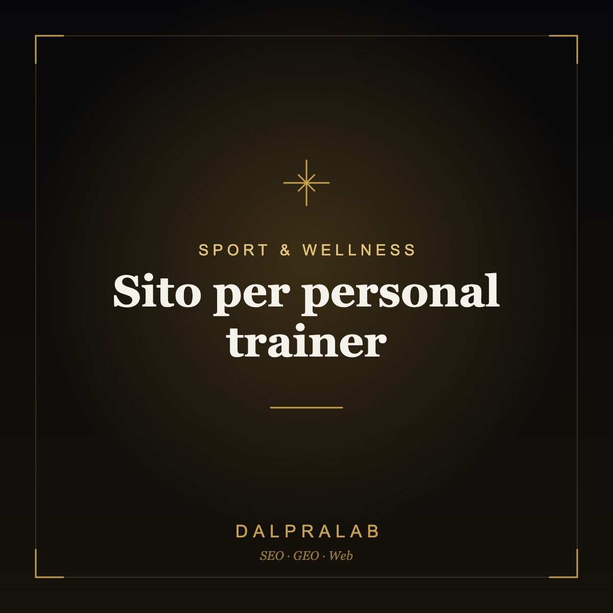 Sito per personal trainer | Dalpralab