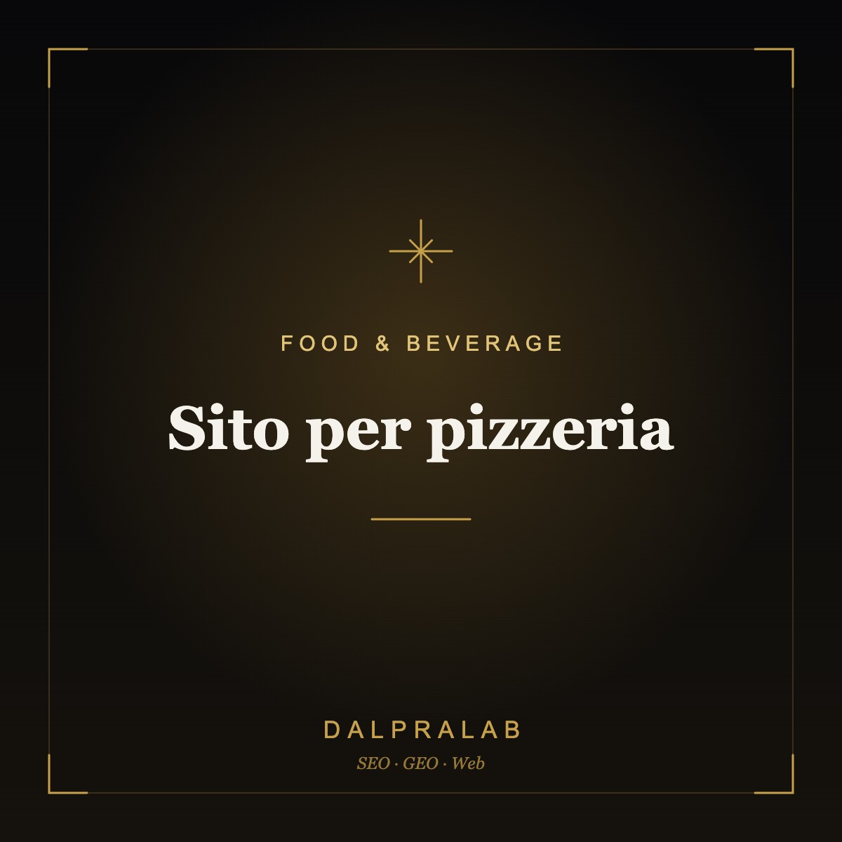Sito per pizzeria | Dalpralab