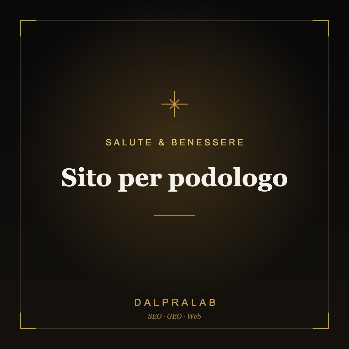 Sito per podologo | Dalpralab