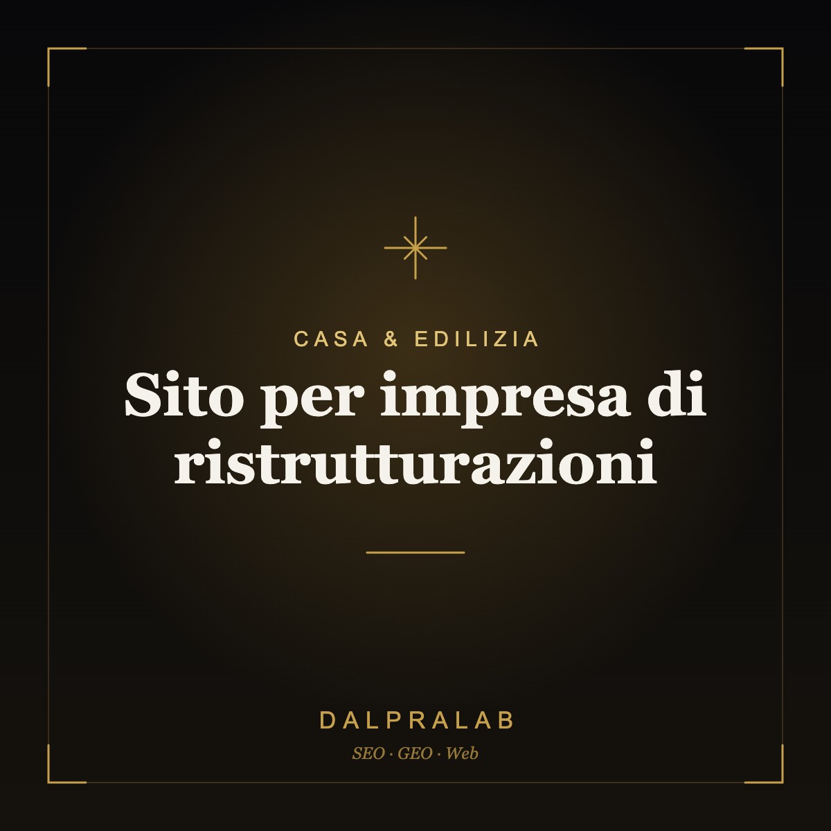 Sito per impresa di ristrutturazioni | Dalpralab