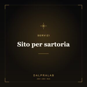 Sito per sartoria | Dalpralab