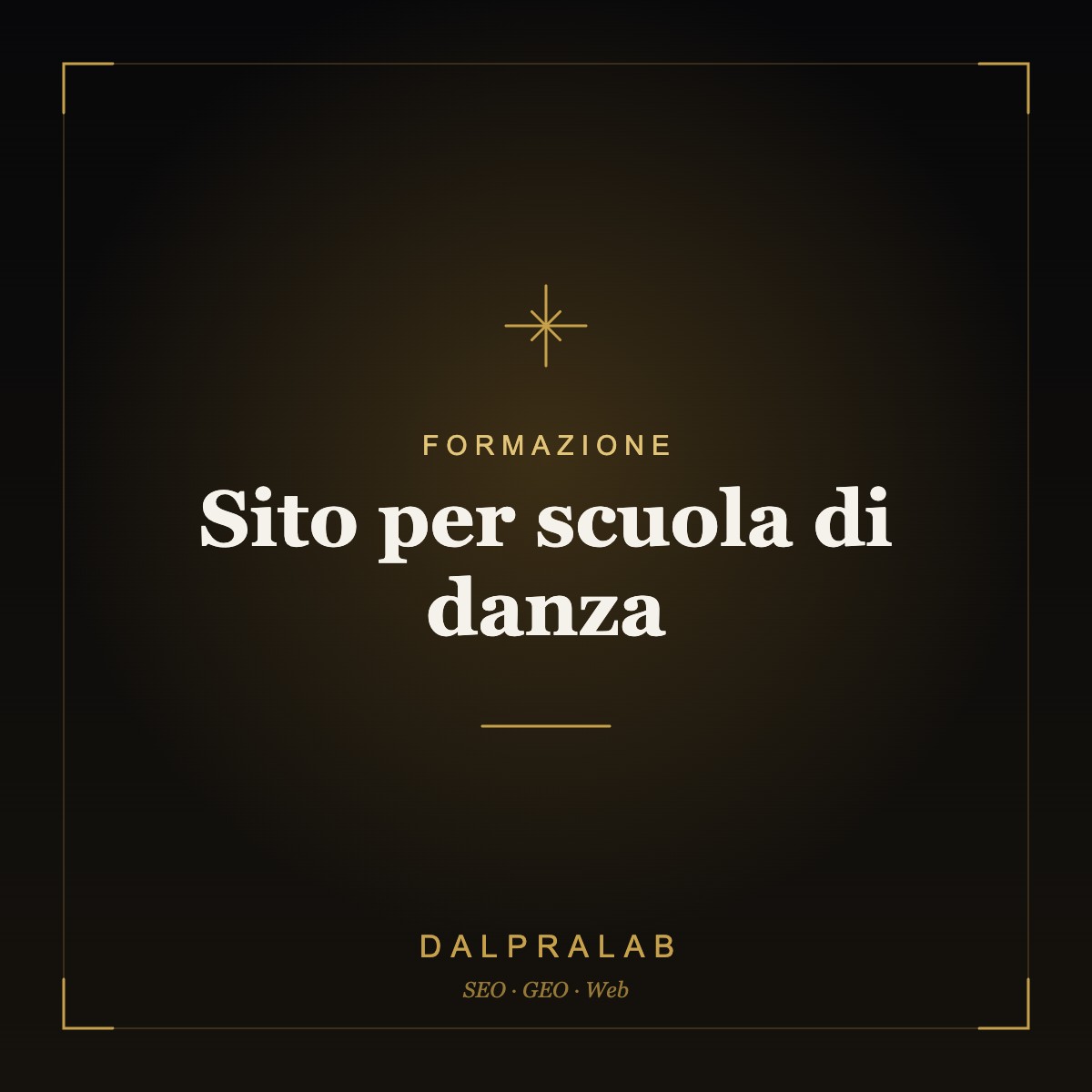 Sito per scuola di danza | Dalpralab