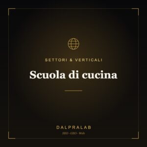 Sito per Scuola di cucina | Dalpralab