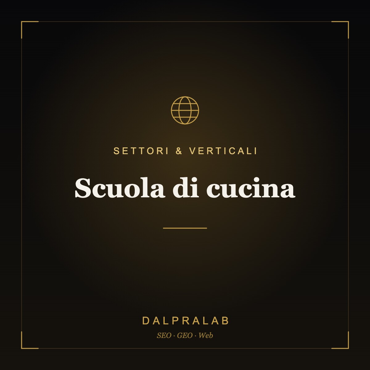 Sito per Scuola di cucina | Dalpralab