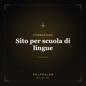 Sito per scuola di lingue | Dalpralab