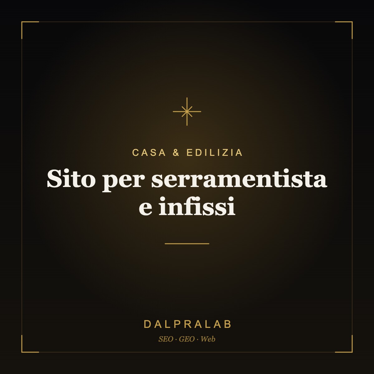 Sito per serramentista e infissi | Dalpralab