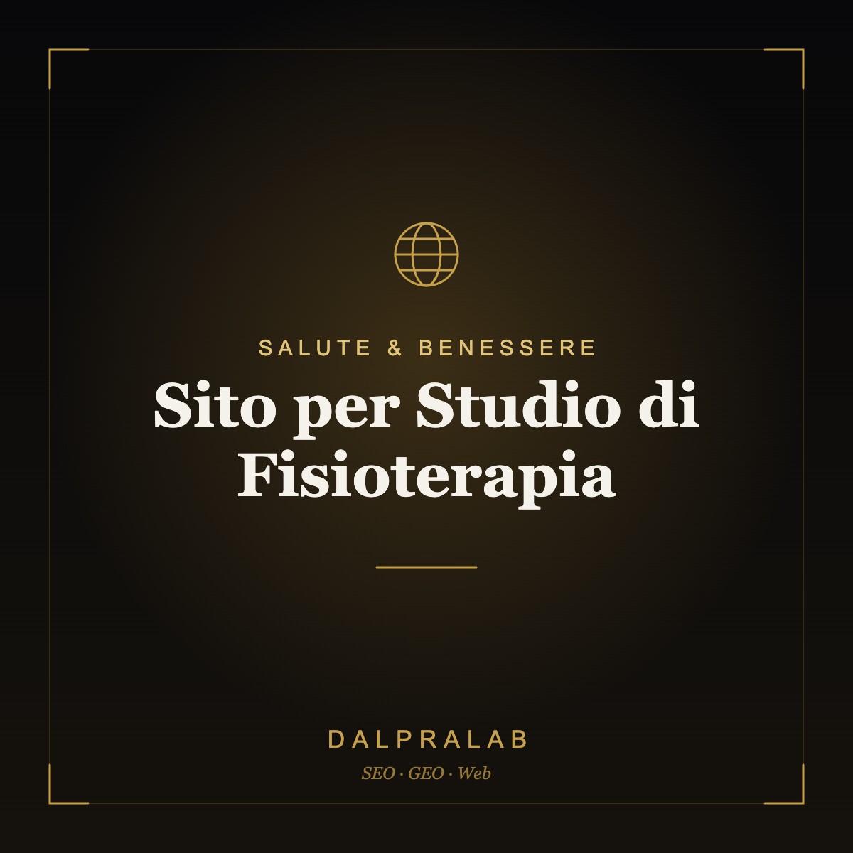 Sito per Studio di Fisioterapia | Dalpralab