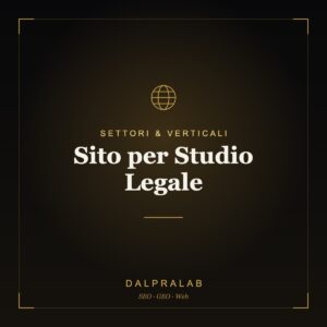 Sito per Studio Legale | Dalpralab
