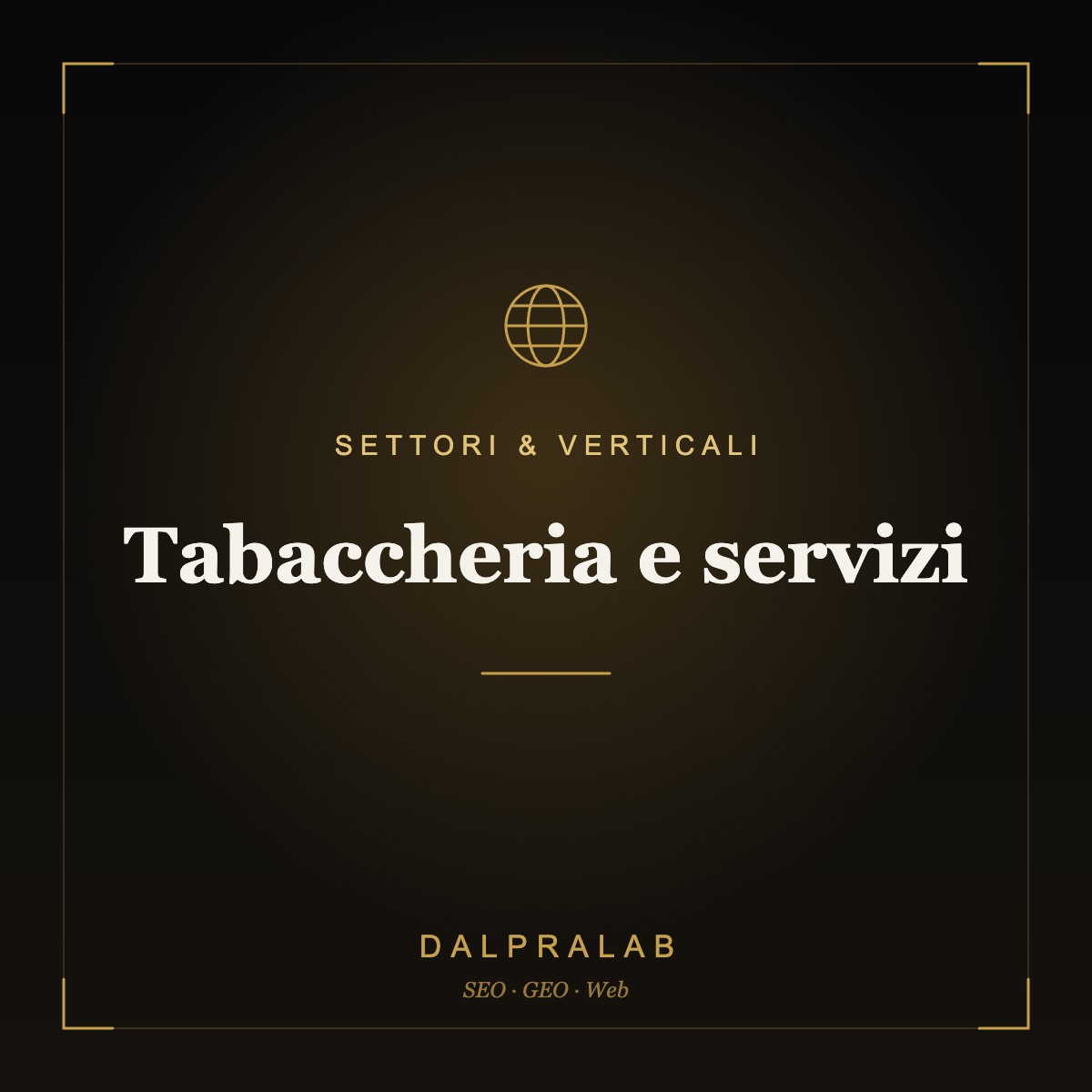 Sito per Tabaccheria e servizi | Dalpralab