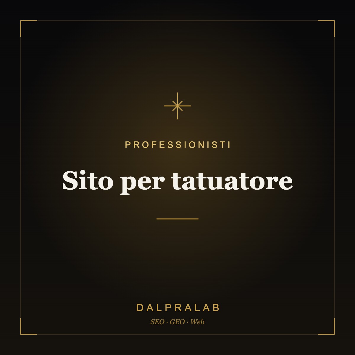 Sito per tatuatore | Dalpralab