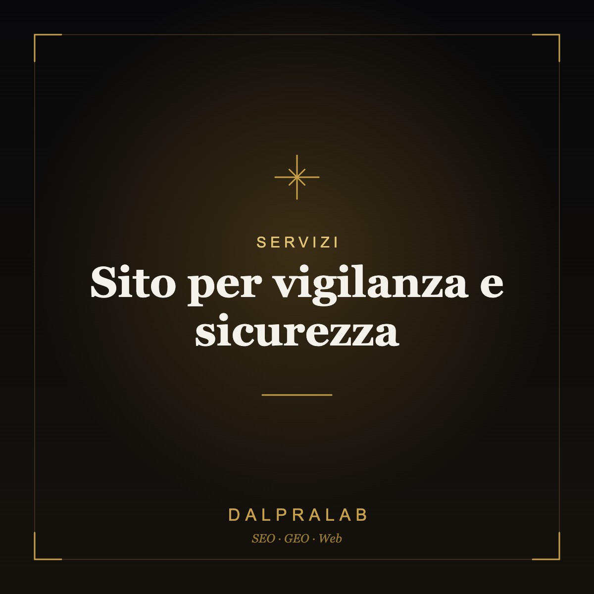 Sito per vigilanza e sicurezza | Dalpralab