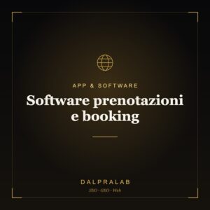 Software prenotazioni e booking | Dalpralab