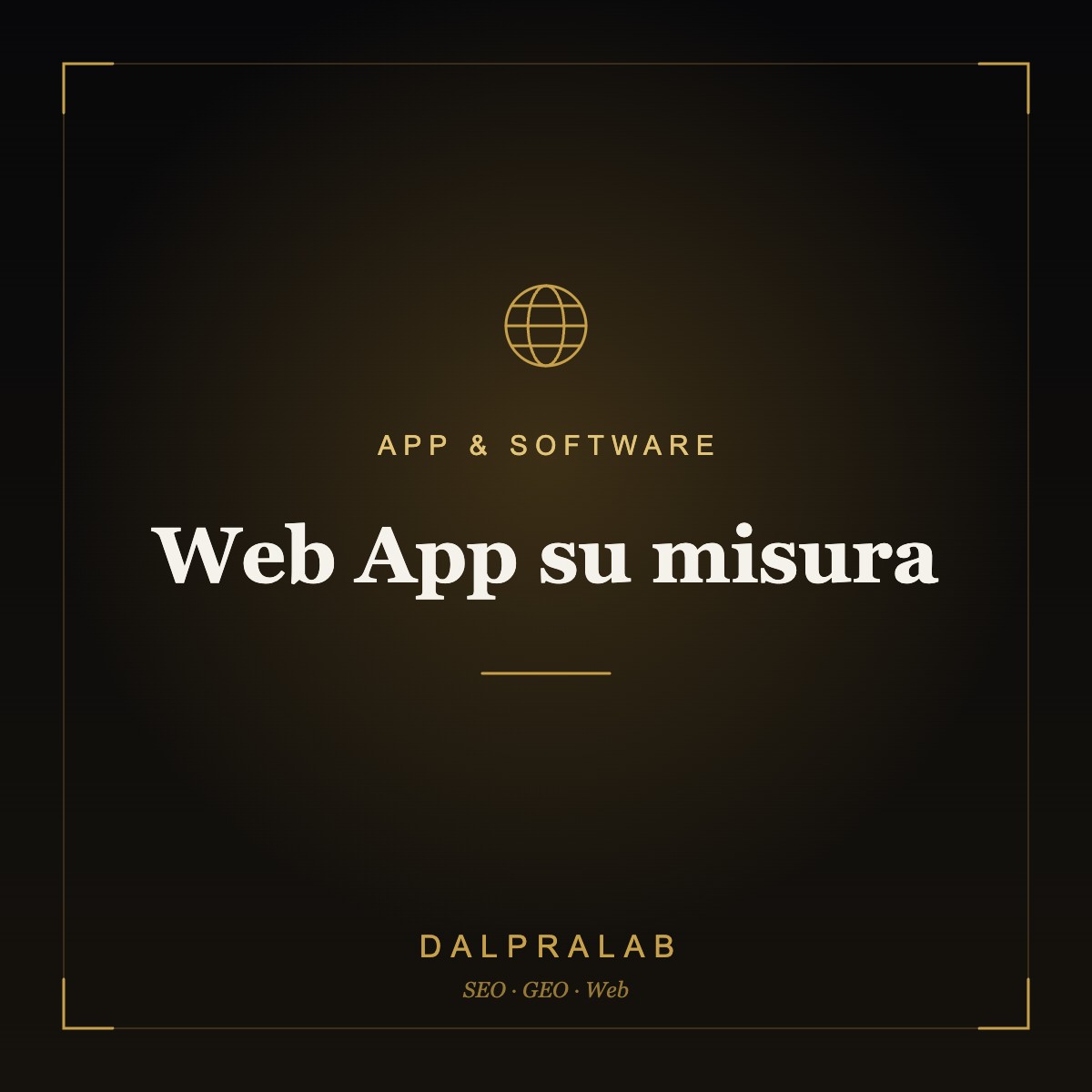 Web App su misura | Dalpralab