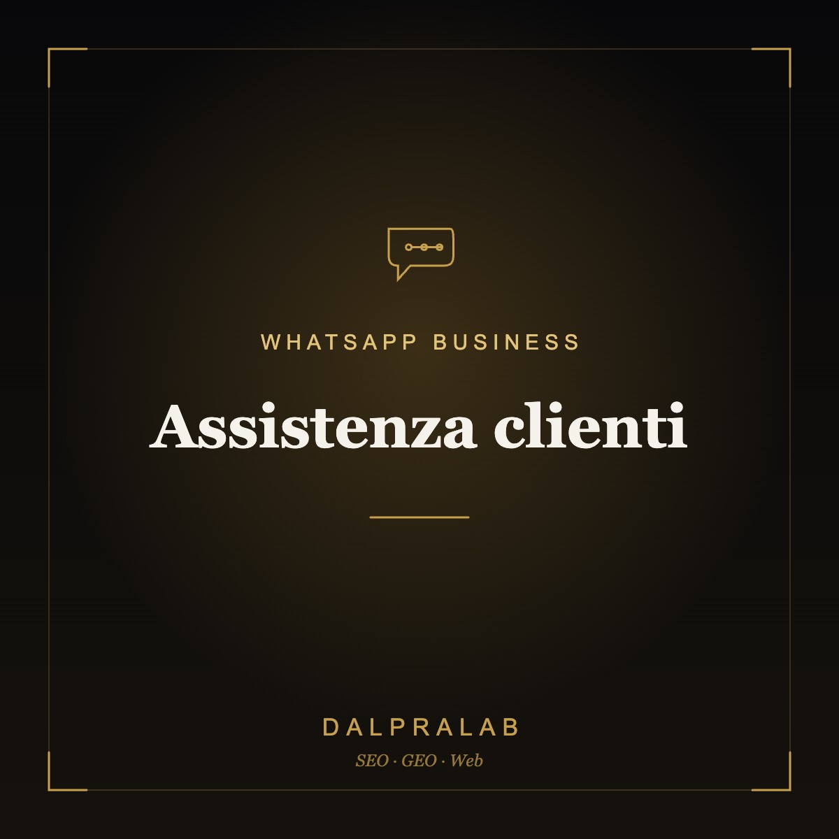 Automazione WhatsApp Assistenza clienti | Dalpralab