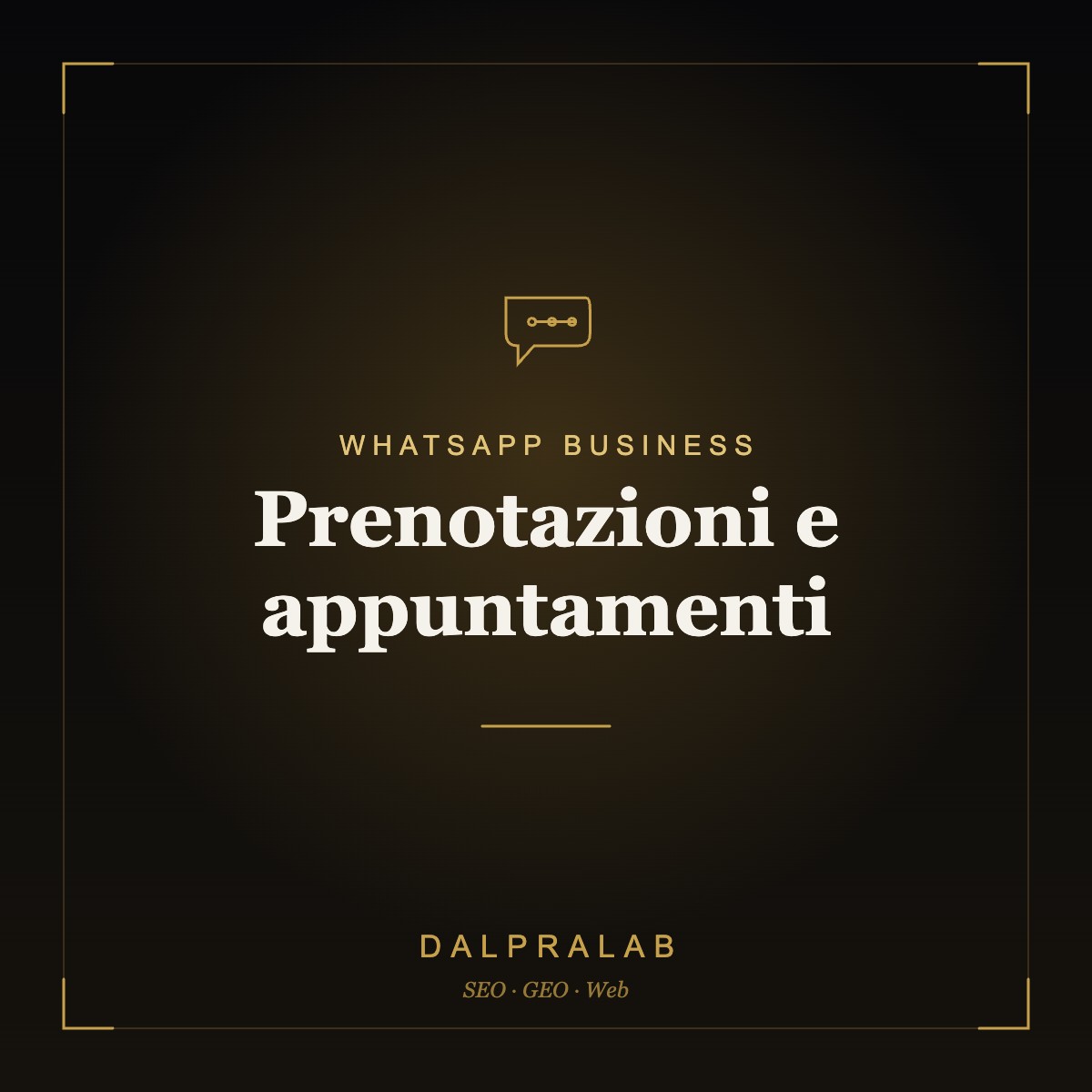 Automazione WhatsApp Prenotazioni e appuntamenti | Dalpralab