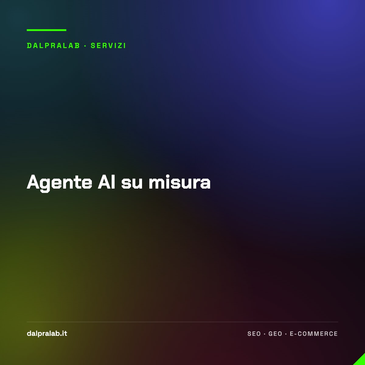 Agente AI su misura