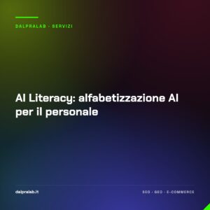 AI Literacy: alfabetizzazione AI per il personale