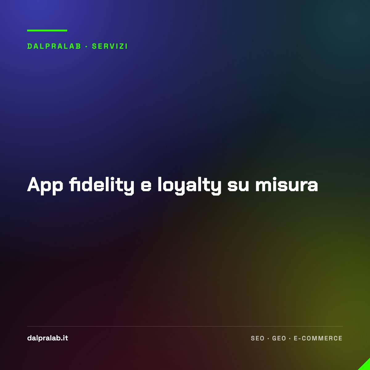 App fidelity e loyalty su misura