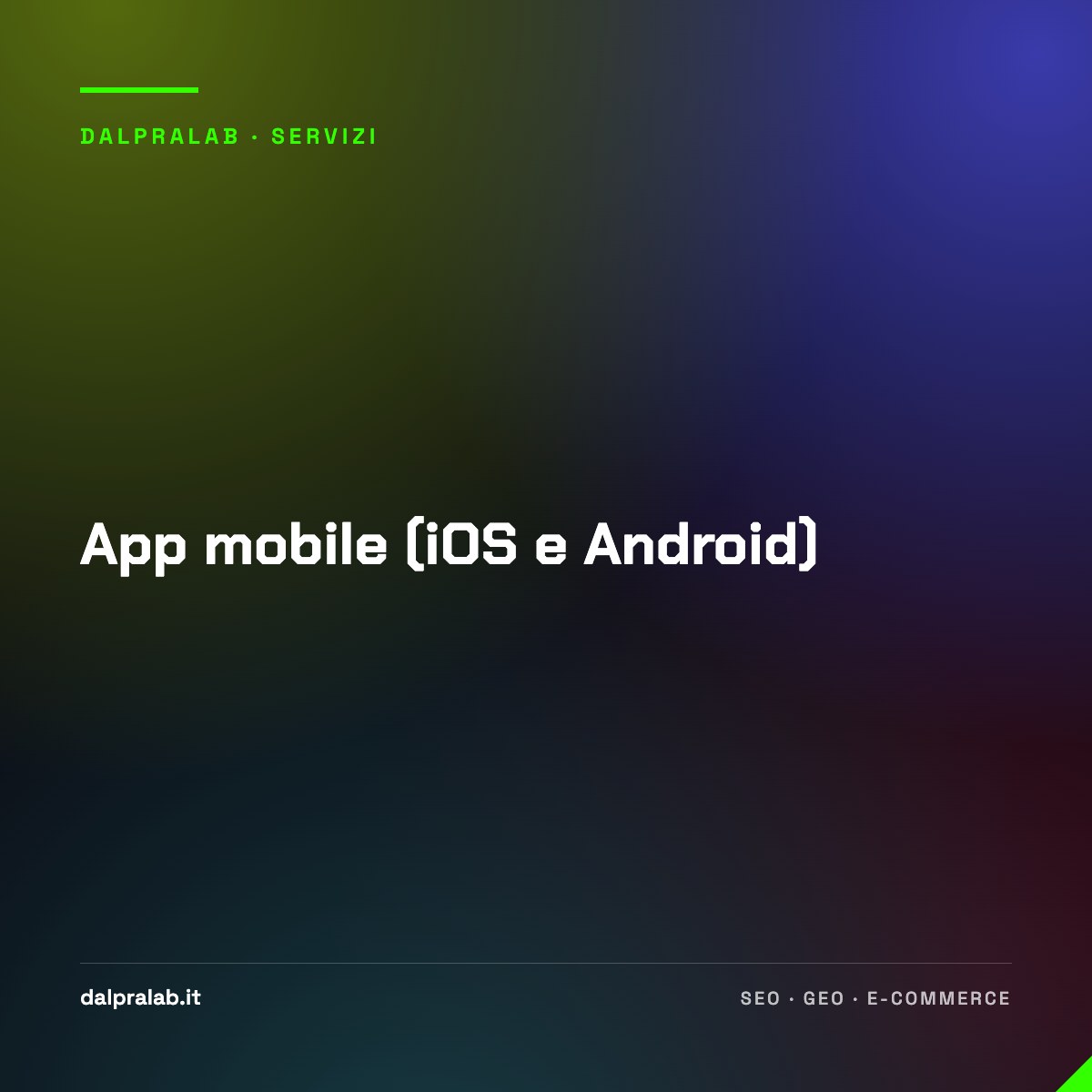 App mobile (iOS e Android)