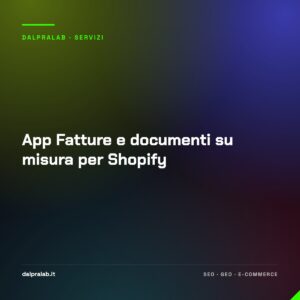 App Fatture e documenti su misura per Shopify