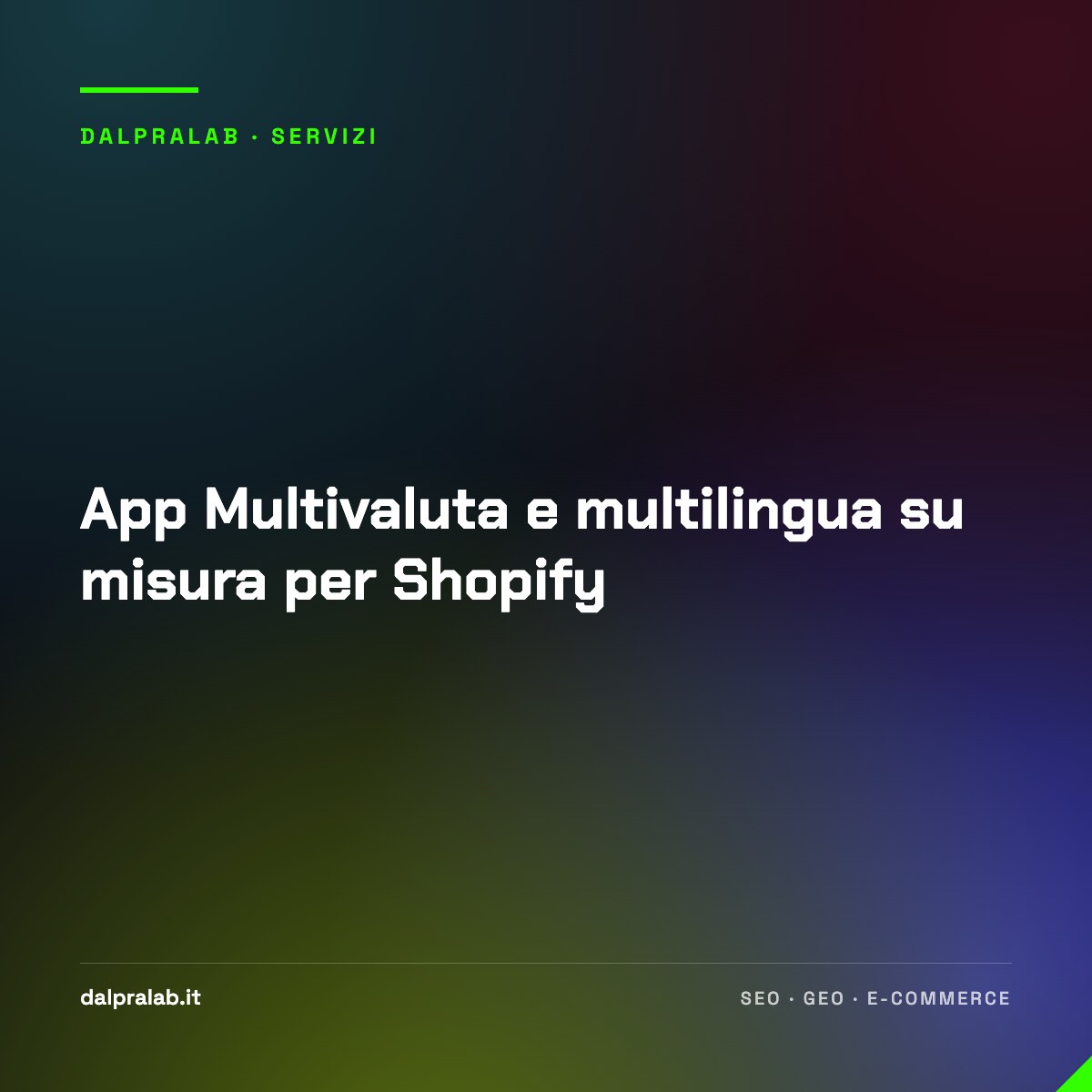 App Multivaluta e multilingua su misura per Shopify
